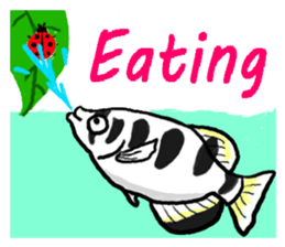 Tropical fish's sticker sticker #2234955