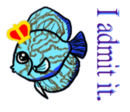 Tropical fish's sticker sticker #2234959