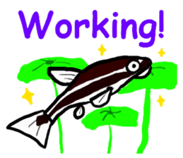 Tropical fish's sticker sticker #2234971