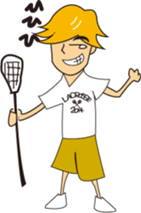 Lacrosse Life in Japan. sticker #2235365