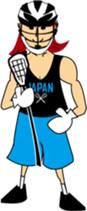 Lacrosse Life in Japan. sticker #2235379