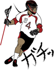 Lacrosse Life in Japan. sticker #2235383