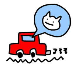 cat&fish sticker #2235910