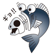 cheap joke fish sticker #2235946