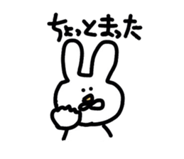 mokayu rabbit sticker #2236107