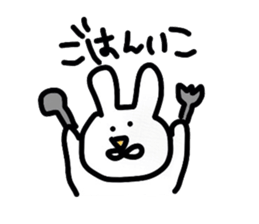 mokayu rabbit sticker #2236114