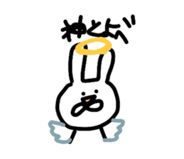 mokayu rabbit sticker #2236116