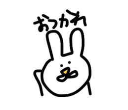 mokayu rabbit sticker #2236117