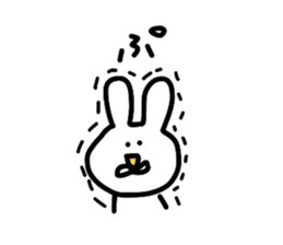 mokayu rabbit sticker #2236119