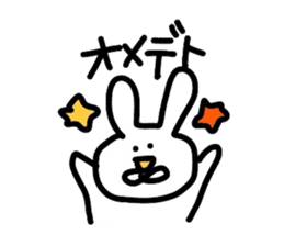 mokayu rabbit sticker #2236124