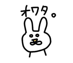 mokayu rabbit sticker #2236127