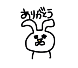 mokayu rabbit sticker #2236133