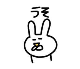 mokayu rabbit sticker #2236135