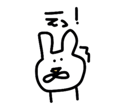 mokayu rabbit sticker #2236138