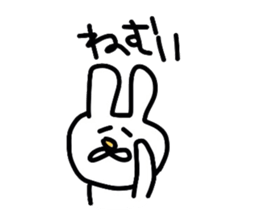 mokayu rabbit sticker #2236140