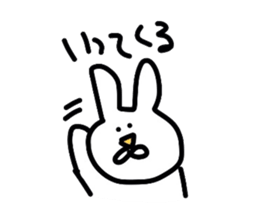 mokayu rabbit sticker #2236141