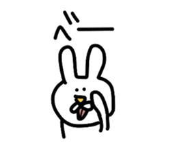 mokayu rabbit sticker #2236142