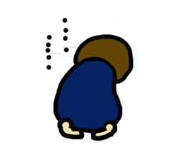 in a bad humor sticker #2236231