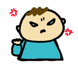 in a bad humor sticker #2236232