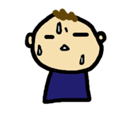 in a bad humor sticker #2236237