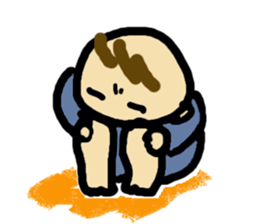 in a bad humor sticker #2236238