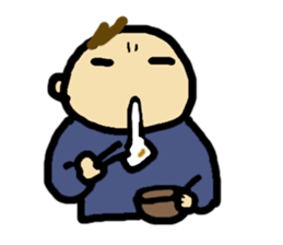 in a bad humor sticker #2236252