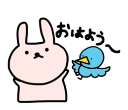 Rabbit  Sticker (For daily conversation) sticker #2236306