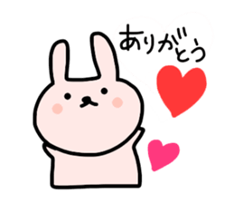 Rabbit  Sticker (For daily conversation) sticker #2236309