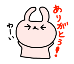 Rabbit  Sticker (For daily conversation) sticker #2236310