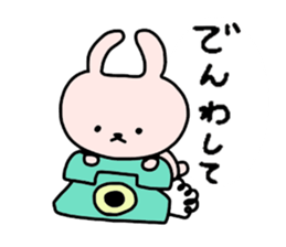 Rabbit  Sticker (For daily conversation) sticker #2236321