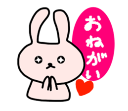 Rabbit  Sticker (For daily conversation) sticker #2236324