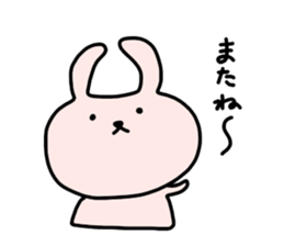 Rabbit  Sticker (For daily conversation) sticker #2236327