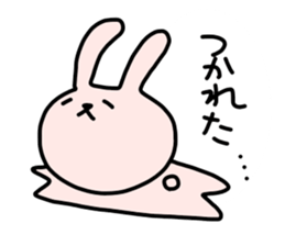 Rabbit  Sticker (For daily conversation) sticker #2236329