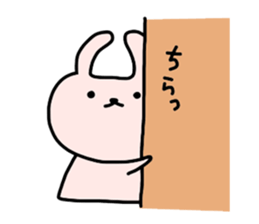 Rabbit  Sticker (For daily conversation) sticker #2236339