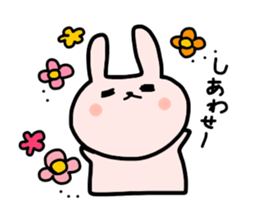 Rabbit  Sticker (For daily conversation) sticker #2236342