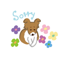 I'm Shetland Sheepdog. sticker #2236500