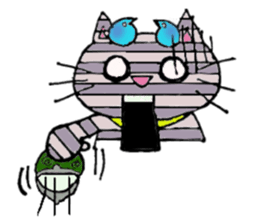 Daily life of Nekoshima and Ridotto sticker #2236775