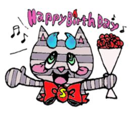 Daily life of Nekoshima and Ridotto sticker #2236778