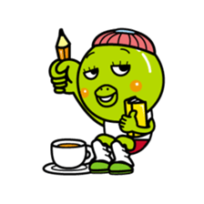 Olive of kappa 1 sticker #2236877