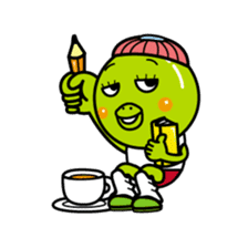 Olive of kappa 1 sticker #2236877