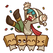 Kaburin! sticker #2237197