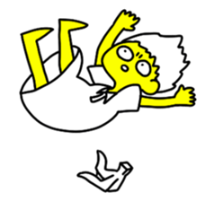 The wrinkles between the eyebrows sticker #2237923