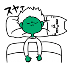 The wrinkles between the eyebrows sticker #2237927