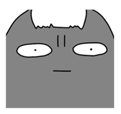 The wrinkles between the eyebrows sticker #2237930