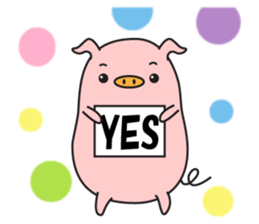 Healing Pig sticker #2238026