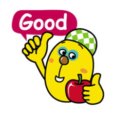 Cookies cap Dog sticker #2238747