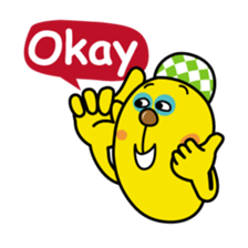 Cookies cap Dog sticker #2238748