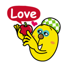 Cookies cap Dog sticker #2238752