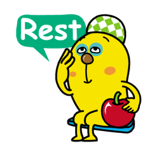 Cookies cap Dog sticker #2238759