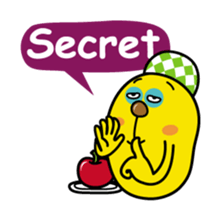 Cookies cap Dog sticker #2238764